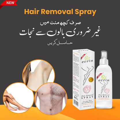 Ecrin Hair Removal Spray for Men & Women